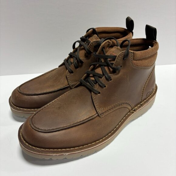 Clark’s Men’s Eastridge Brown Chukka Boots, Size 9 M main image 4